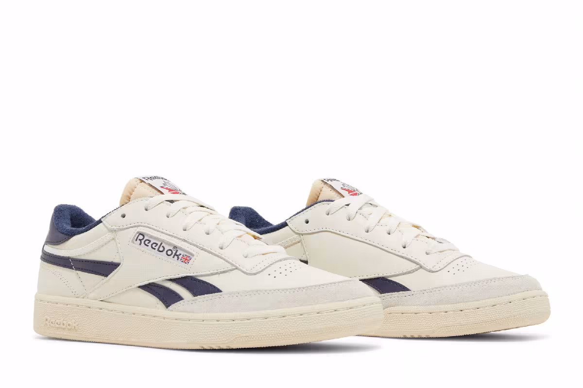Reebok Club C Revenge Vintage Chalk Vector Navy, view 9