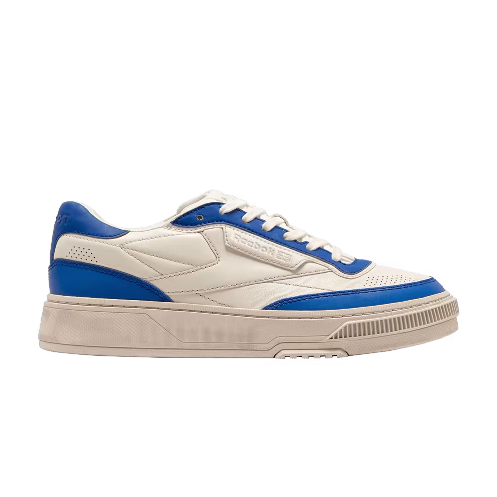 Reebok Club C LTD Cream White Vintage Blue