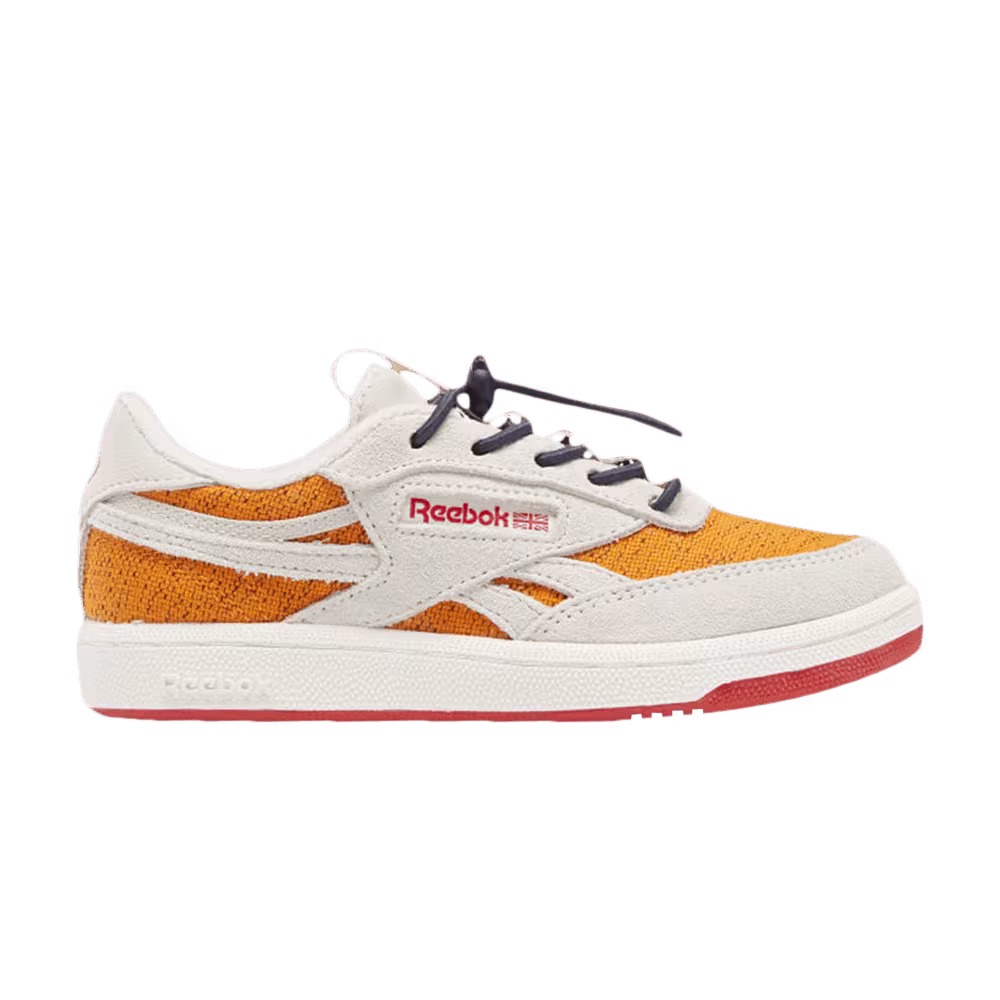 The Animals Observatory x Reebok Club C Revenge J White Bright Orange