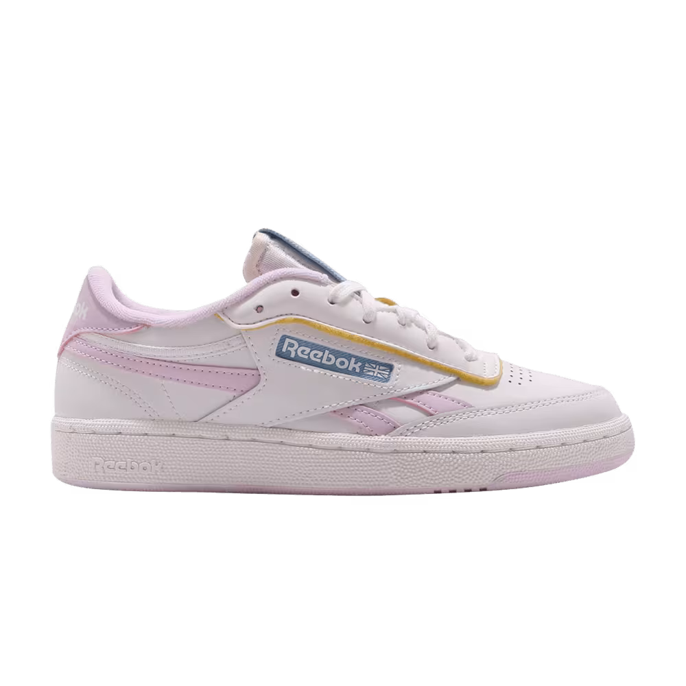 Reebok Women's Club C Revenge Chalk Pixel Pink