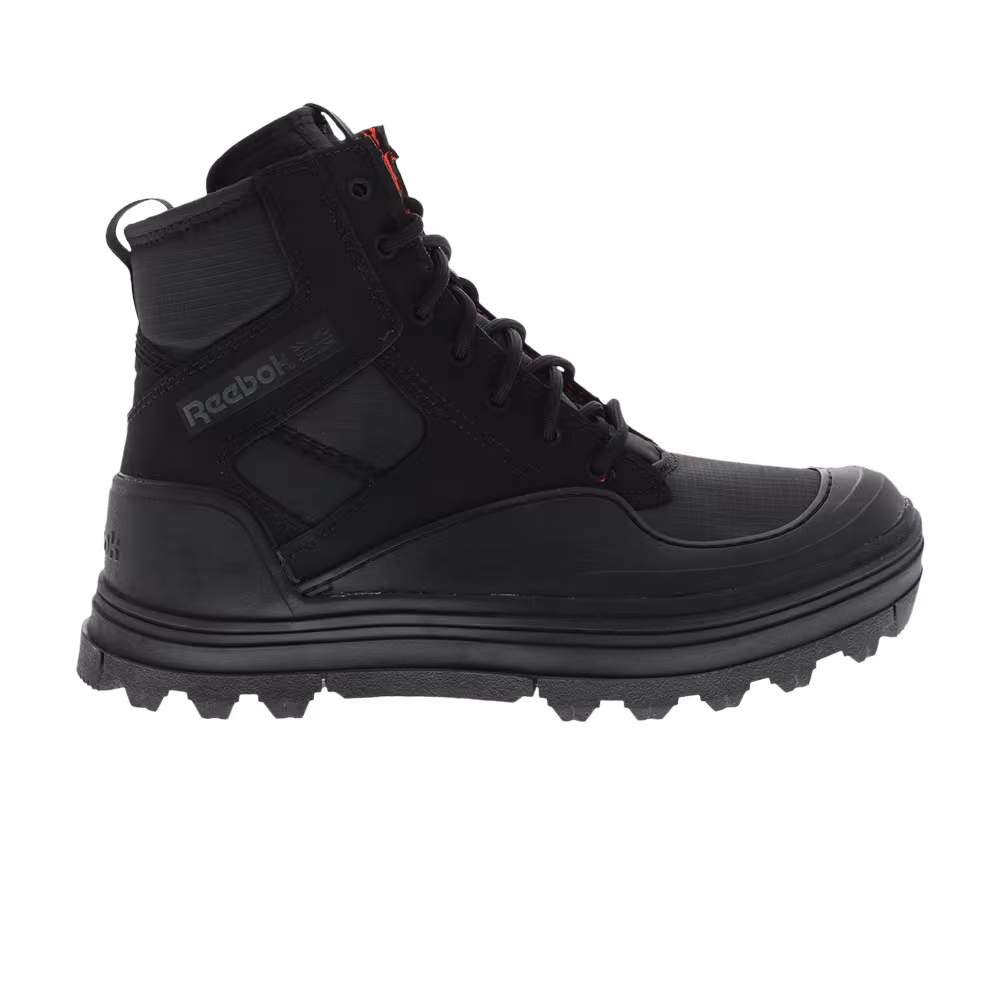 Reebok Women's Club C Cleated Mid Triple Black