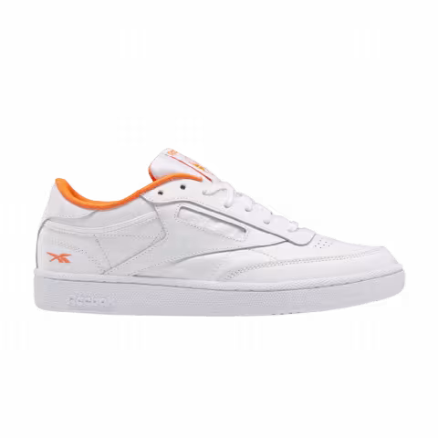 Reebok Club C 85 'White Solar Orange'