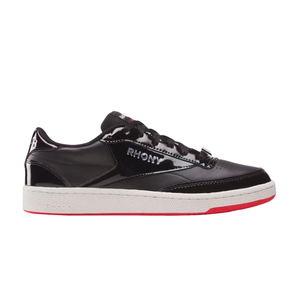 RHONY x Reebok Club C 85 Black/White/Red