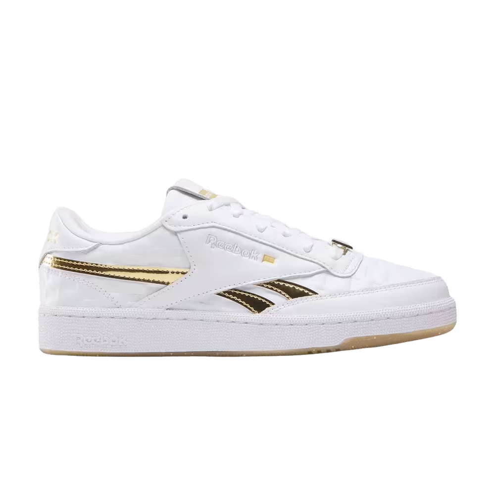 Bravocon x Reebok Club C Revenge White/Gold/Silver
