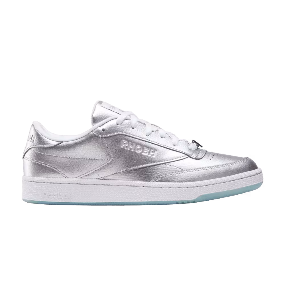 RHOBH x Reebok Club C 85 Silver/Silver/Blue