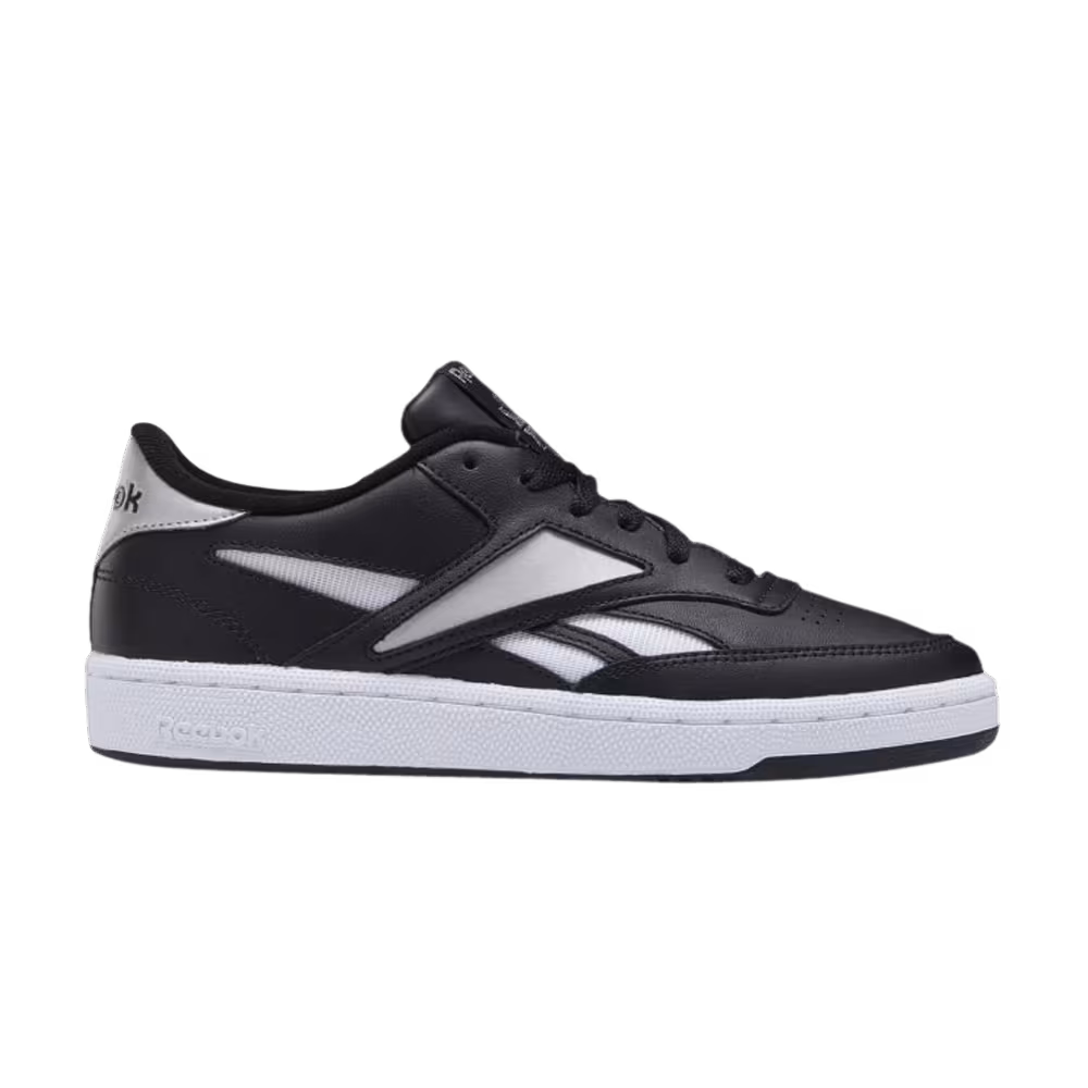 Reebok Women's Club C Revenge Mark Vector Logo - Black white