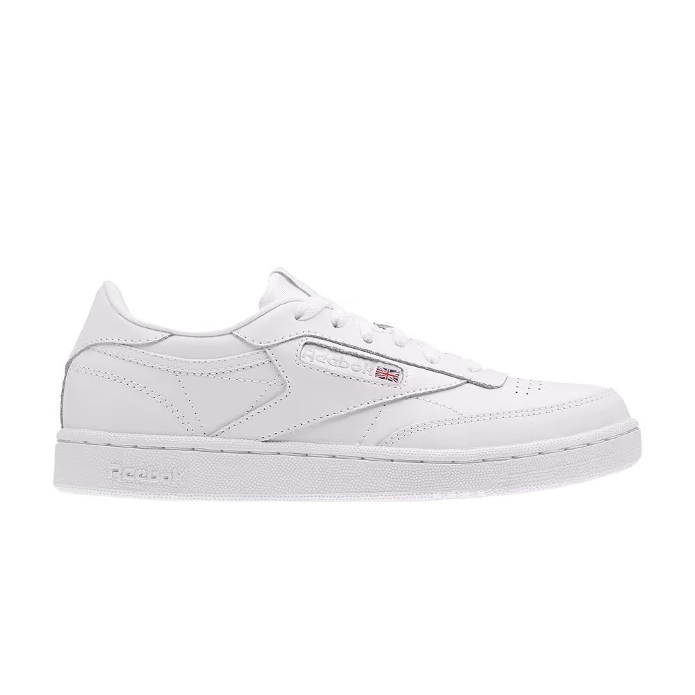 Reebok Club C Big Kid White Sheer Grey