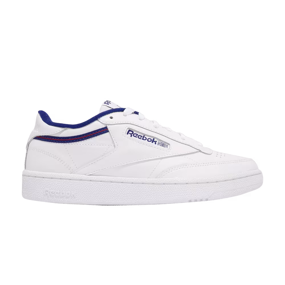 Reebok Club C 85 White Deep Cobalt