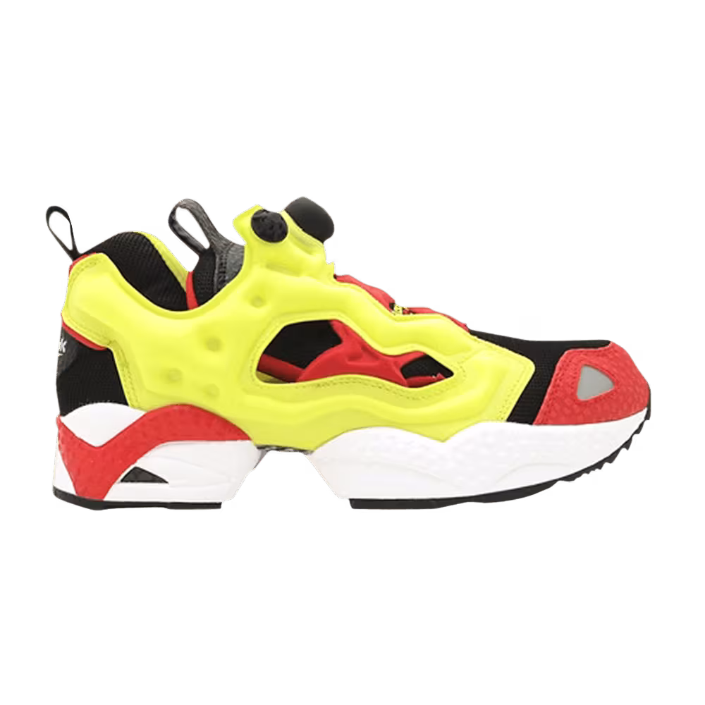 Reebok InstaPump Fury Radar Yellow Firecracker Red