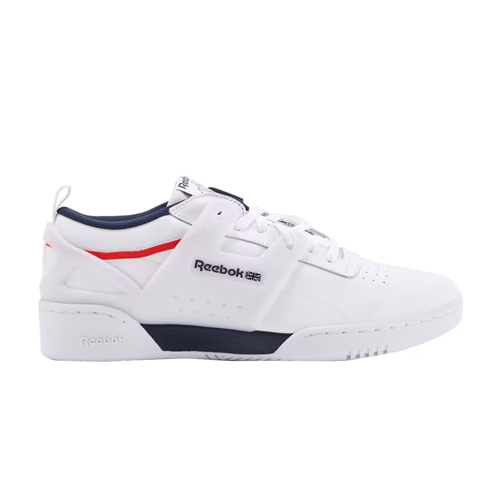 Reebok Workout Advance White Collegiate Navy