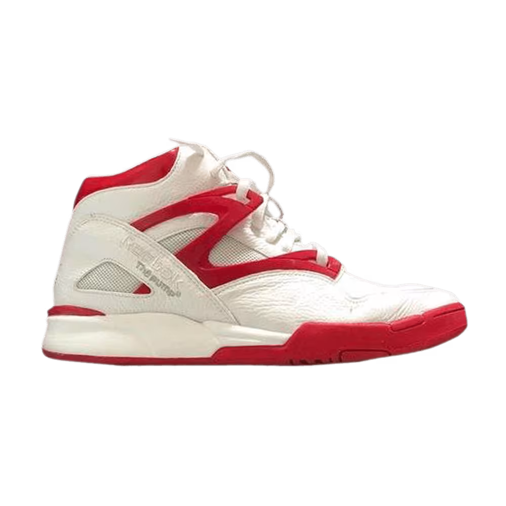 Reebok Pump Omni White Red
