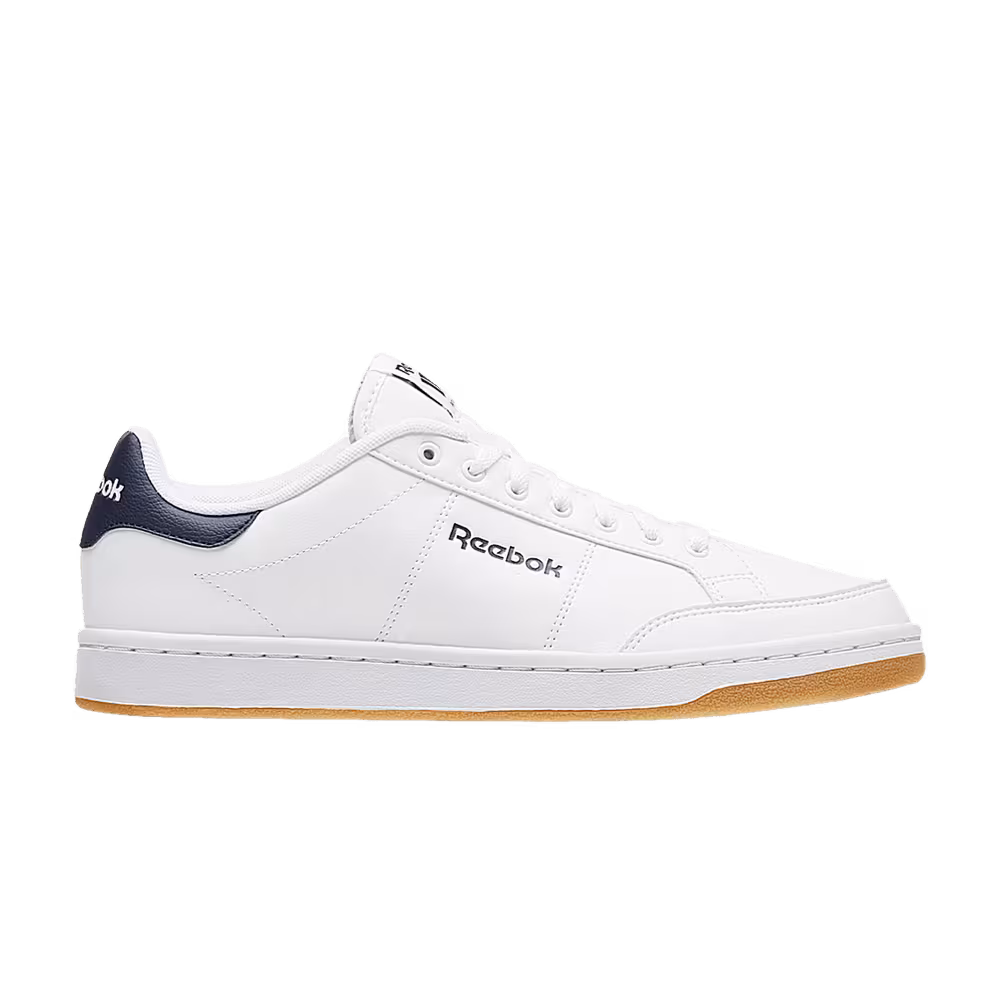 Reebok Royal Smash Low White Collegiate Navy Gum