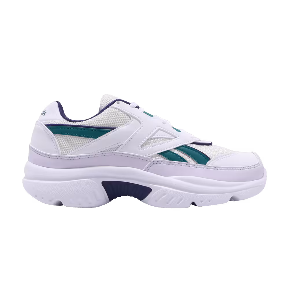 Reebok Women's Royal Lumella White Seaport Teal