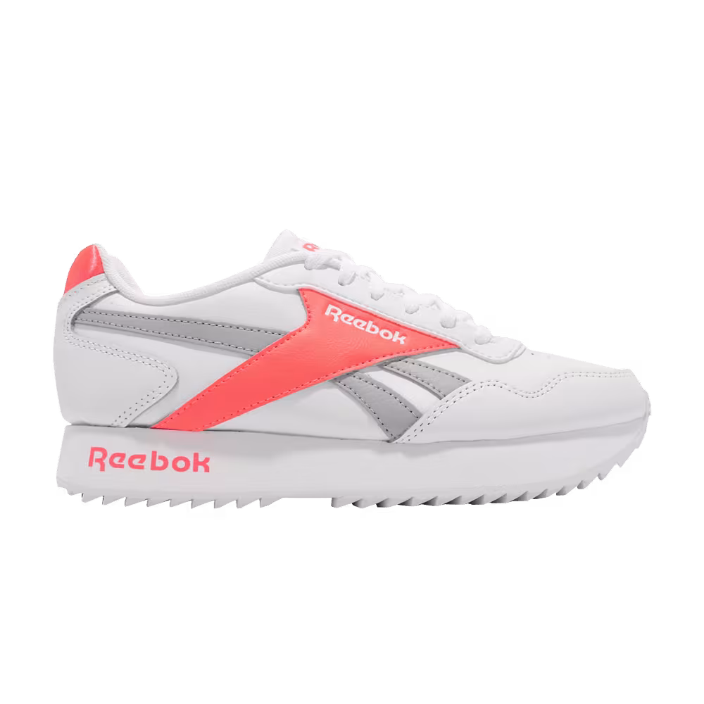 Reebok Royal Glide Ripple Double - White Orange