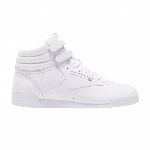 Reebok Freestyle High J 'White Silver'