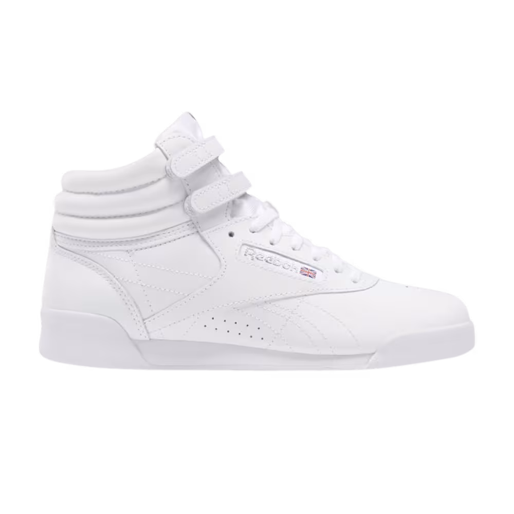 Reebok Freestyle High J White Silver
