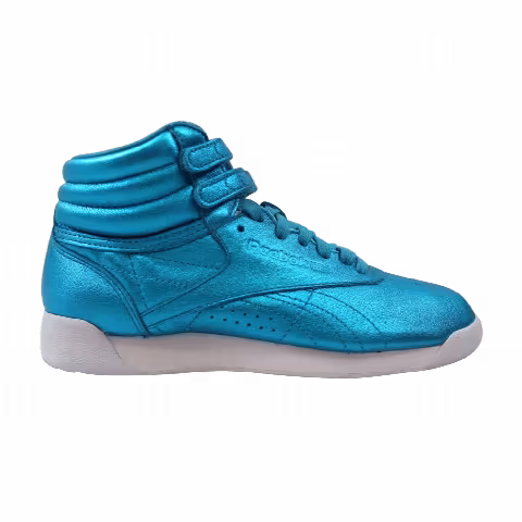 Reebok Wmns Freestyle Hi Metallic 'Feather Blue'
