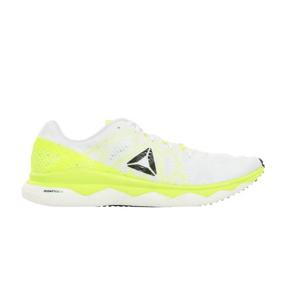 Reebok Floatride Run Fast White Solar Yellow