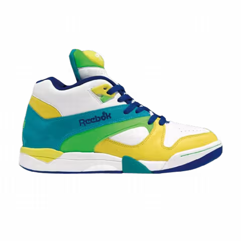 Reebok Court Victory Pump 'White Yellow Green Royal'