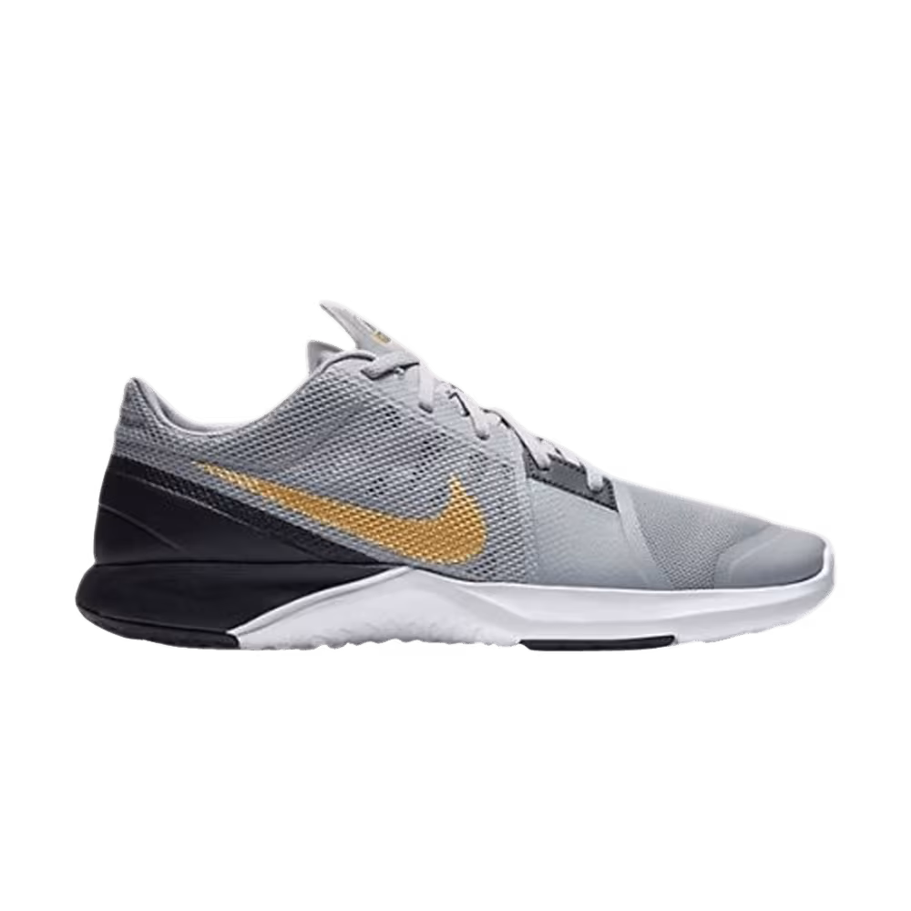 Nike FS Lite Trainer 3 Grey Metallic Gold