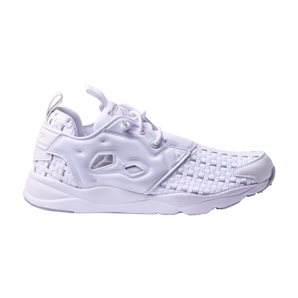 Reebok Women's FuryLite New Woven White Steel