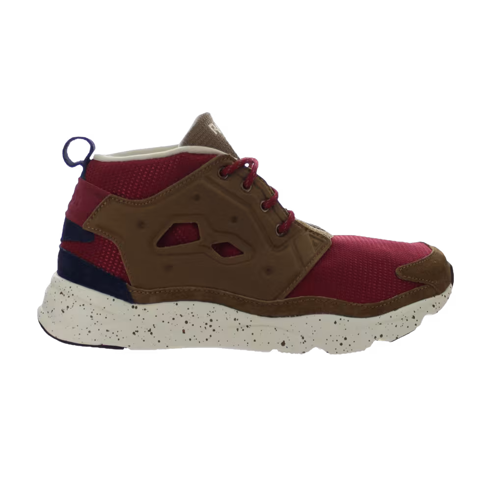 Reebok Furylite Chukka Burgundy Khaki Navy