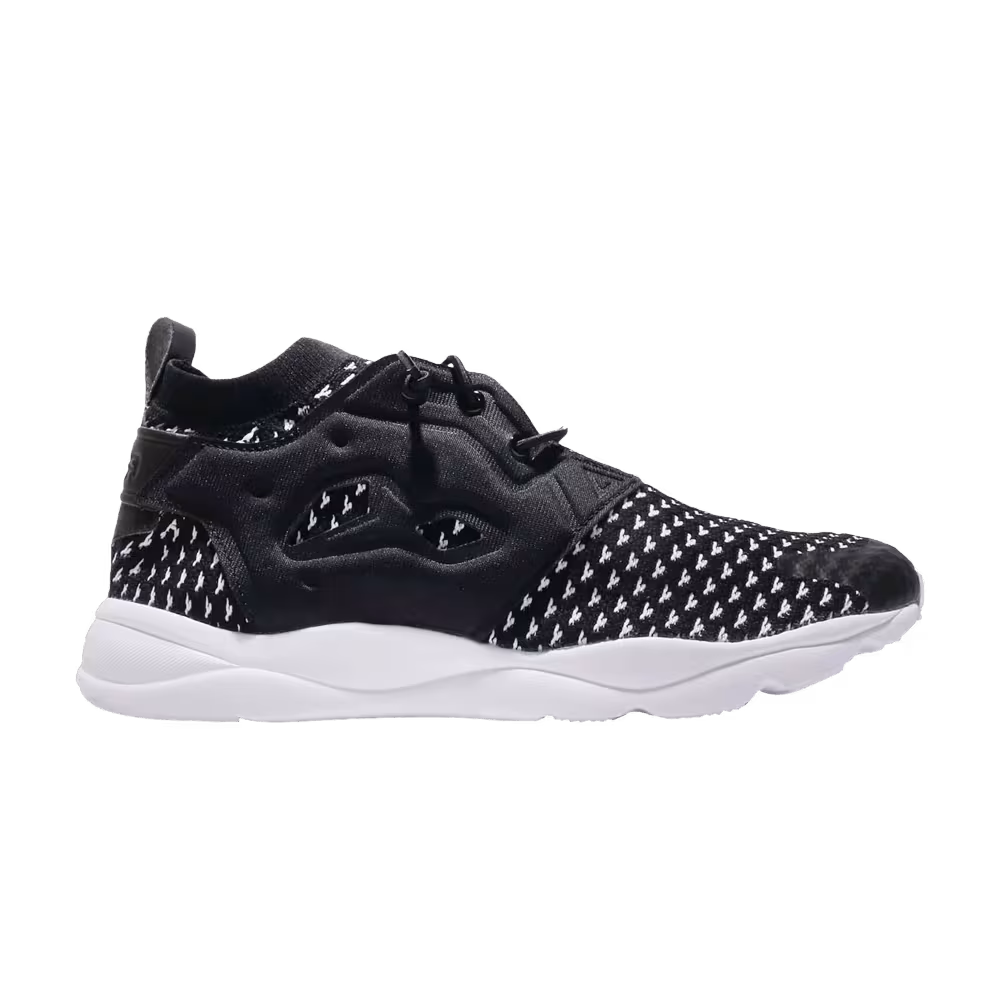 Reebok FuryLite Ultraknit Black White