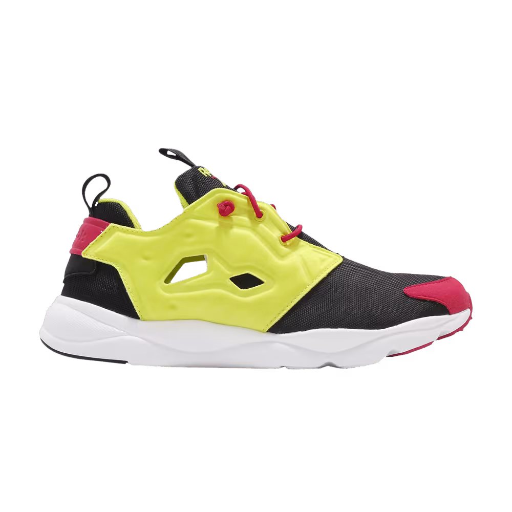 Reebok FuryLite Black Hyper Green