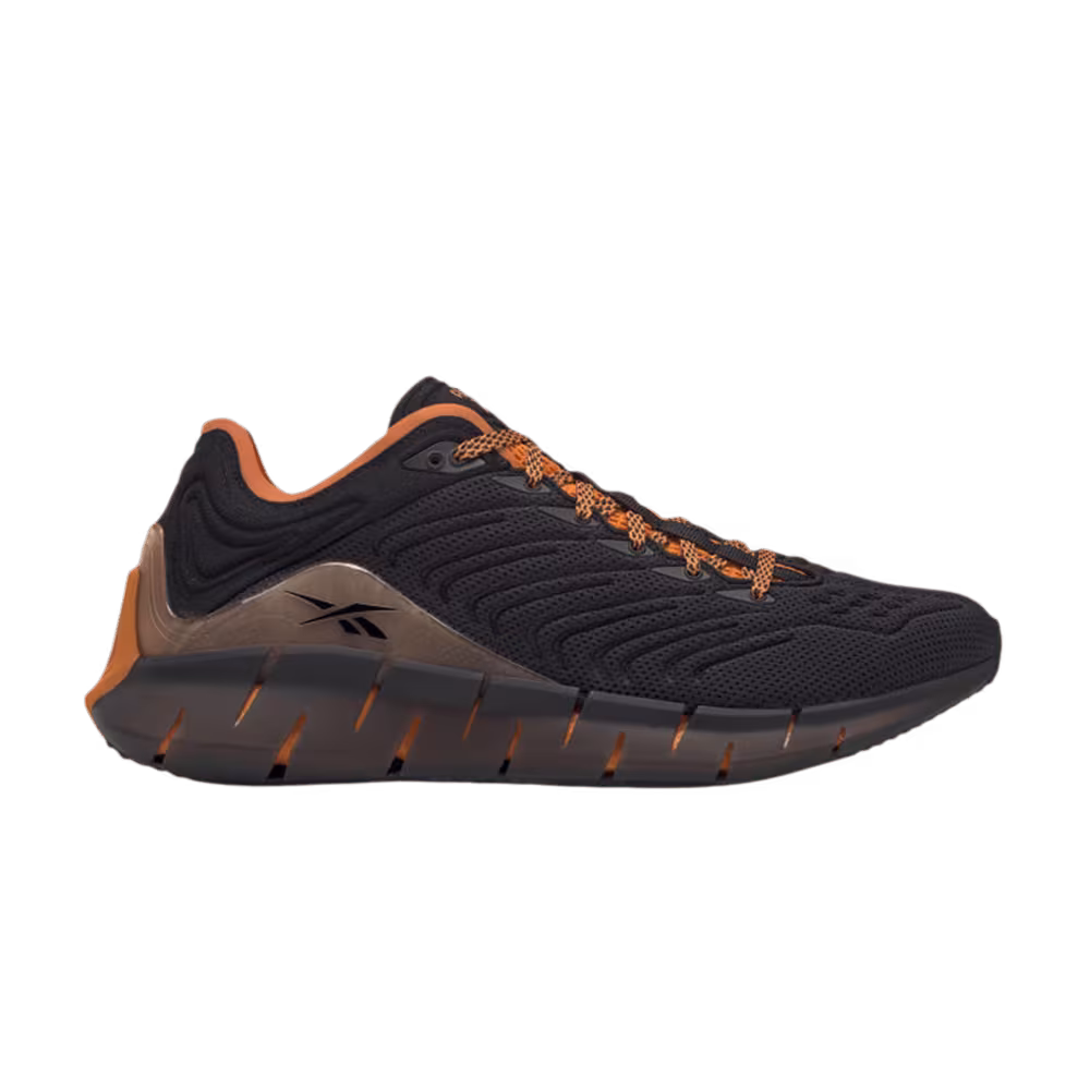 Reebok Zig Kinetica Black High Vis Orange