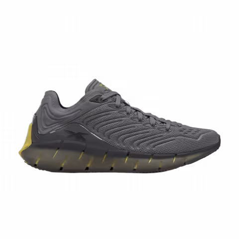 Reebok Zig Kinetica 'Grey Utiliy Yellow'