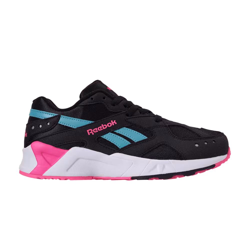 Reebok Aztrek Black Solar Pink Blue