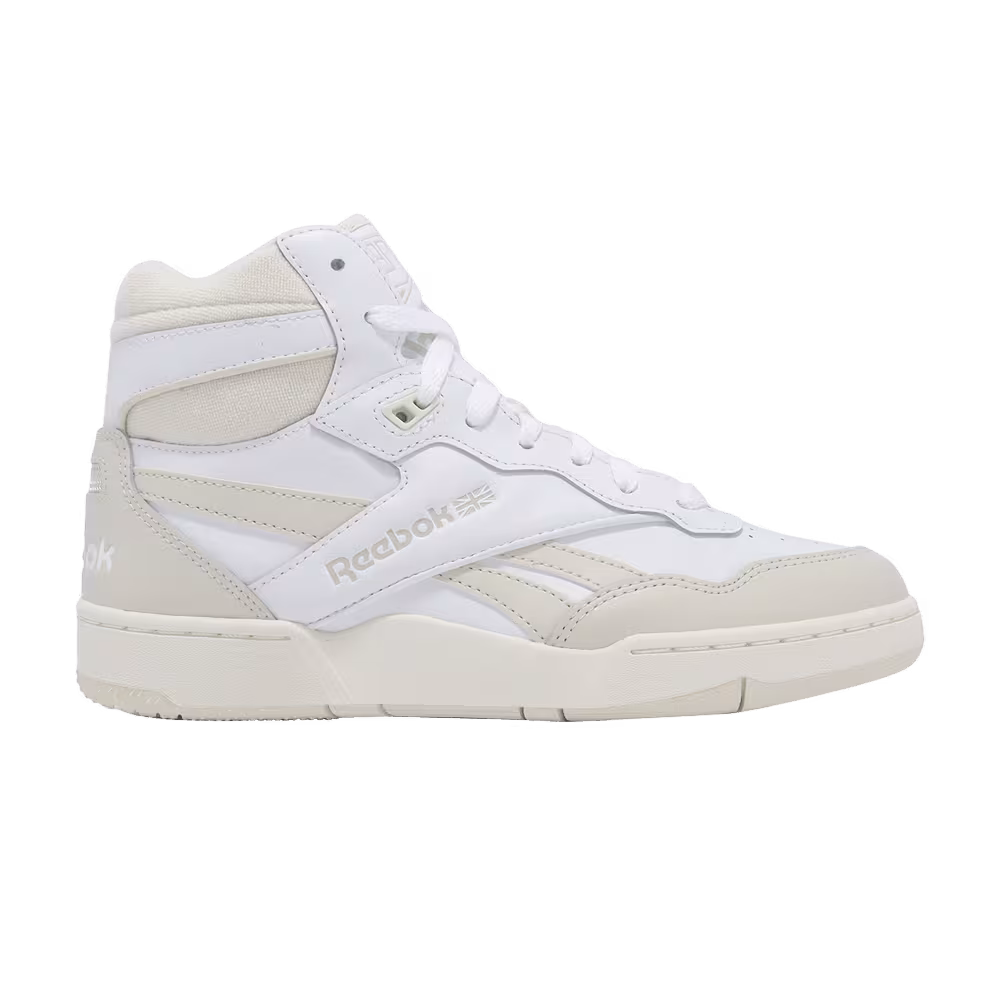 Reebok Women's BB4000 2 Mid Bone Chalk White