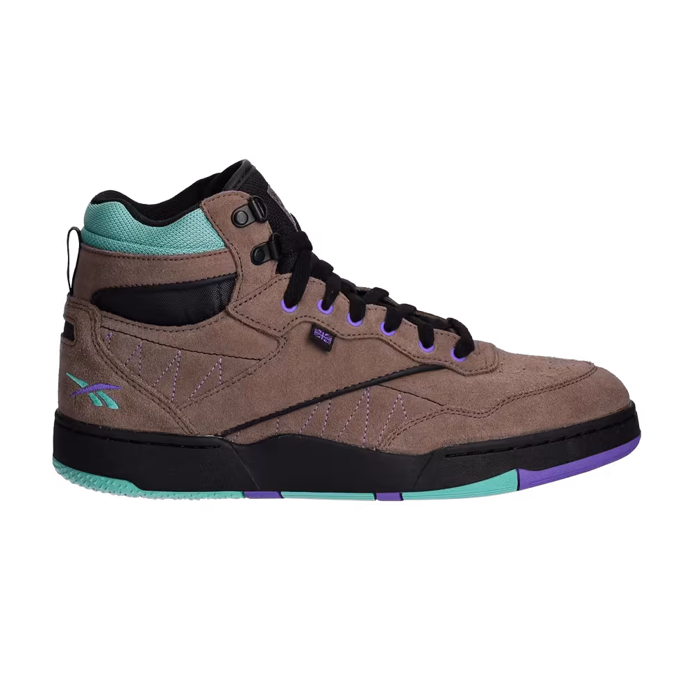 Reebok BB4000 2 Mid Brown Unleashed Green