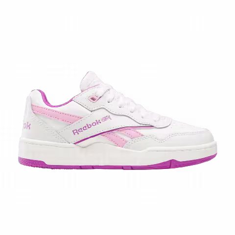 Reebok BB 4000 II Retro Little Kid 'Chalk/Purplerave/Astrorose'