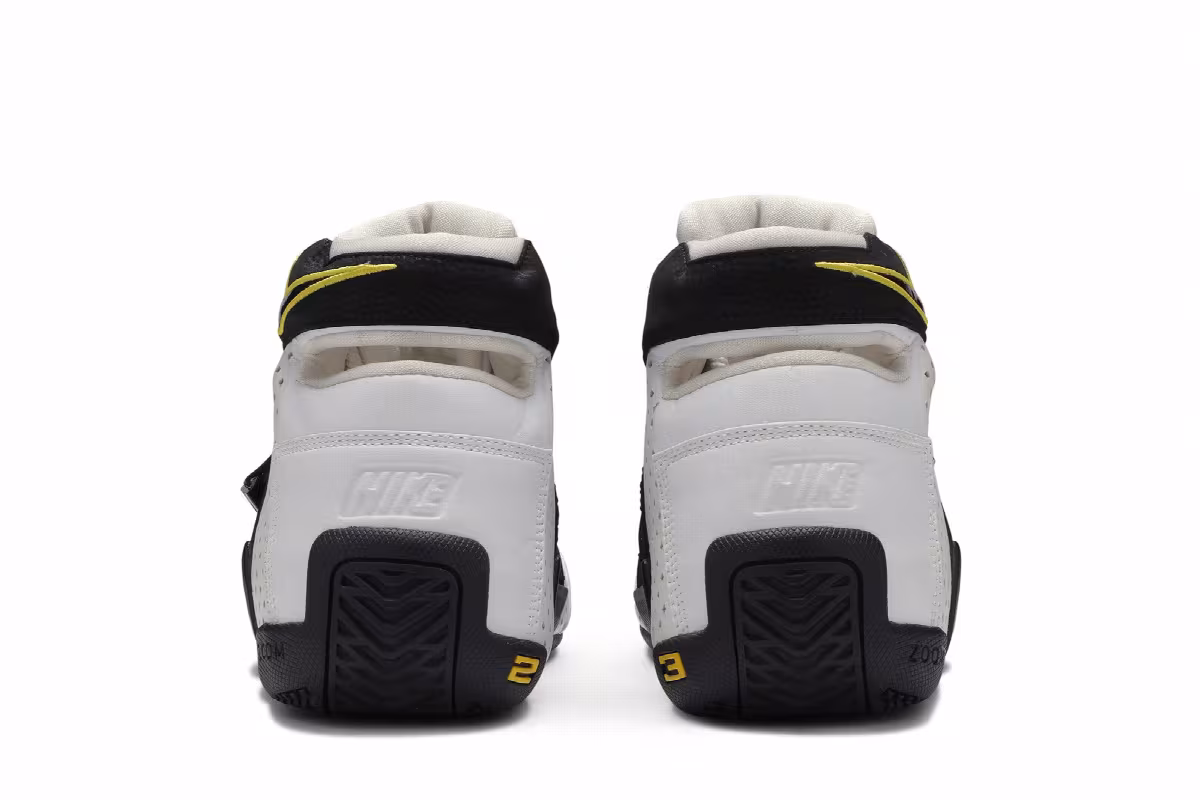 Nike LeBron Zoom 20-5-5 White Black, view 7