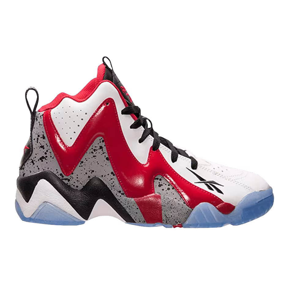 Reebok Kamikaze 2 Mid White Red Black