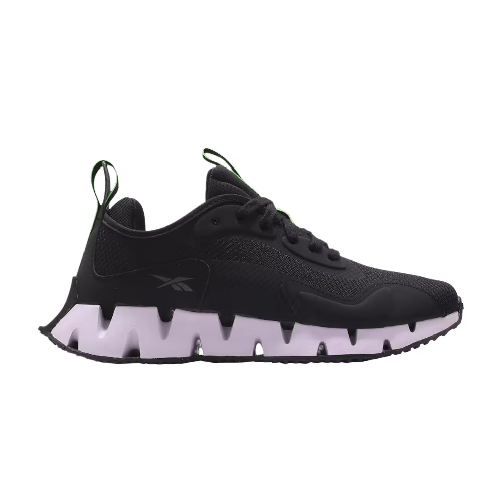 Reebok Women's Zig Dynamica Black Luminous Lilac