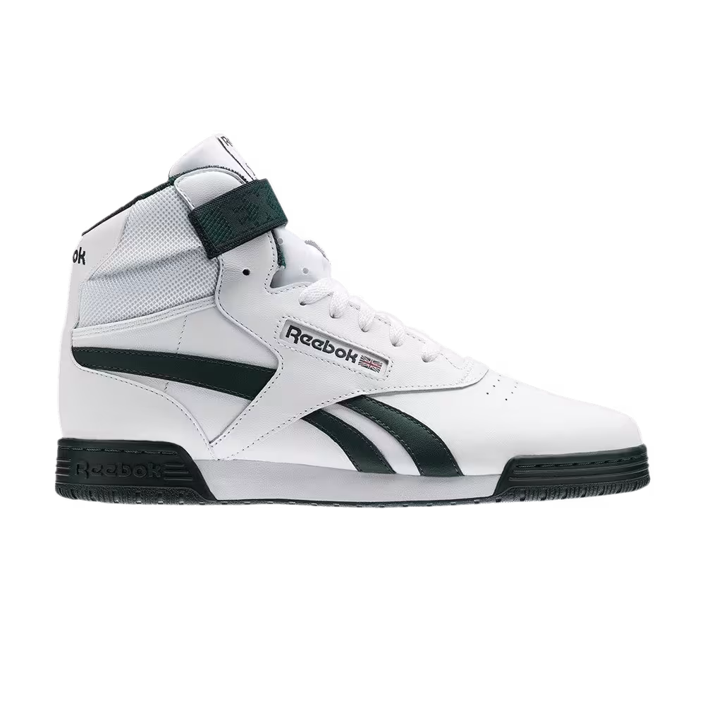 Reebok Ex-O-Fit Clean High White Dark Forest