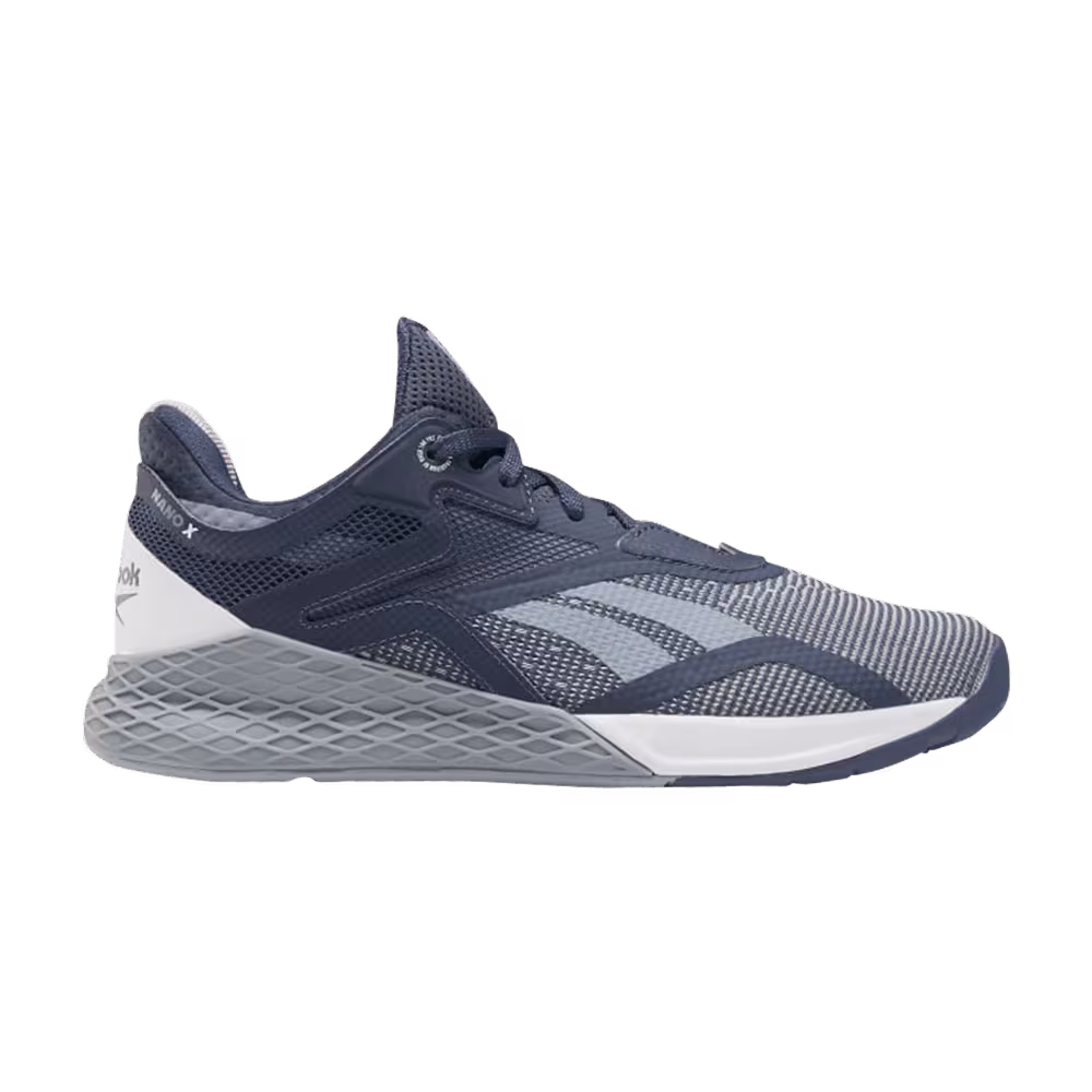 Reebok Women's Nano X Grey Smoky Indigo