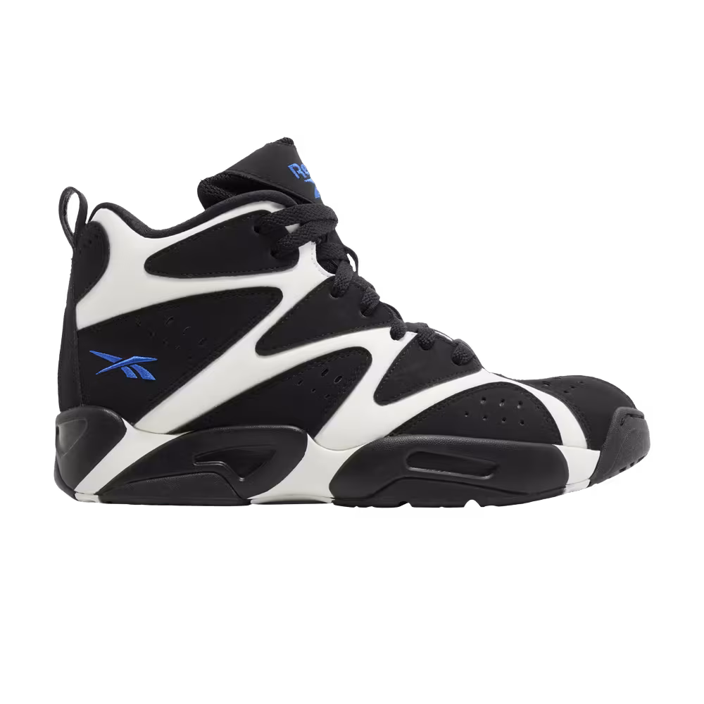 Reebok Kamikaze 1 Mid White Black Blue