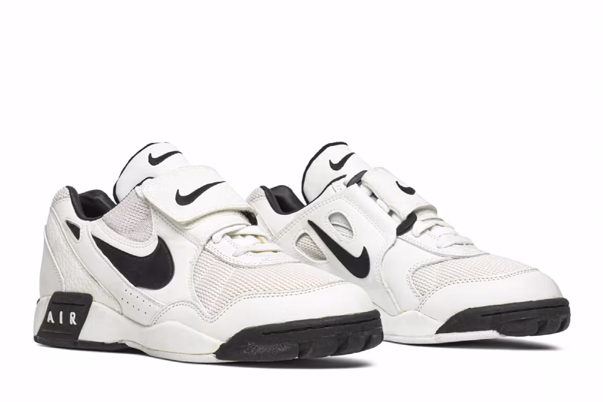 Nike OG Pro Low White Black, view 9