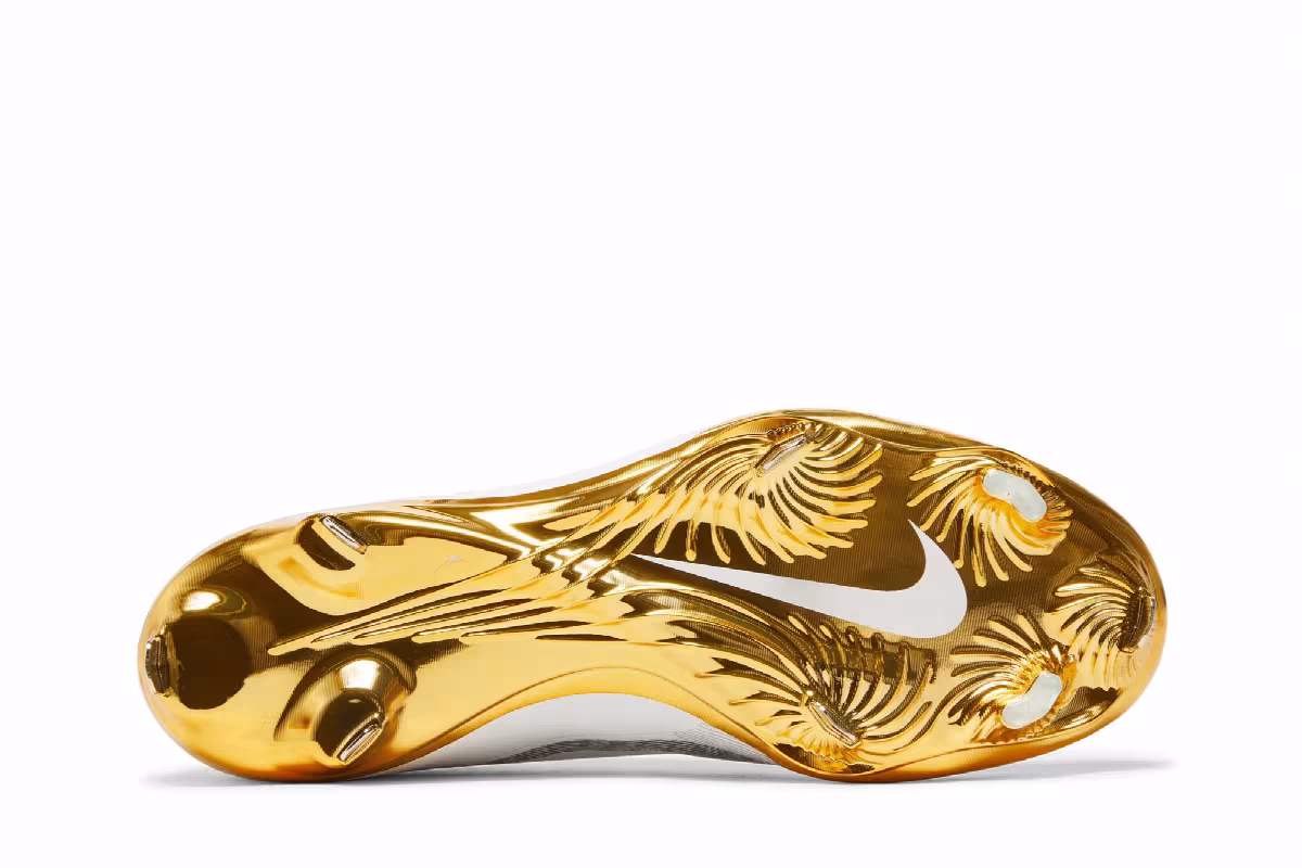 Nike Lunar Vapor Ultrafly Elite 3 White Metallic Gold, view 5