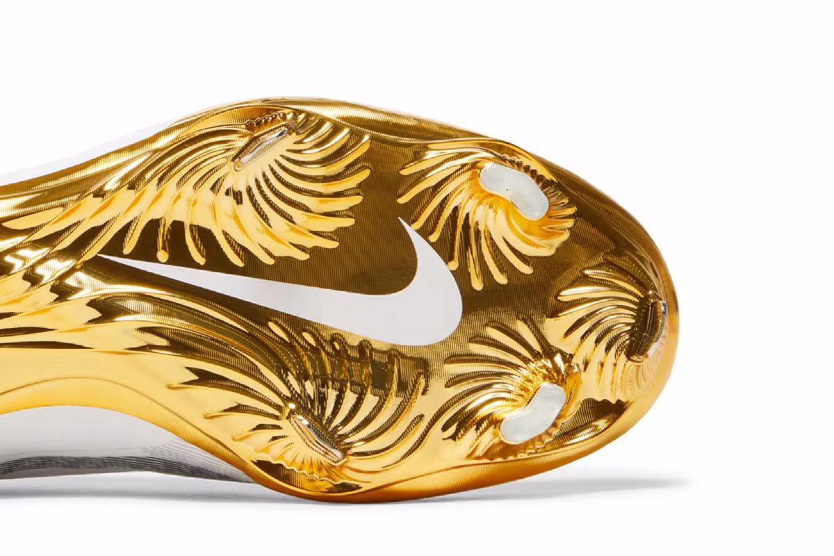 Nike Lunar Vapor Ultrafly Elite 3 White Metallic Gold, view 6