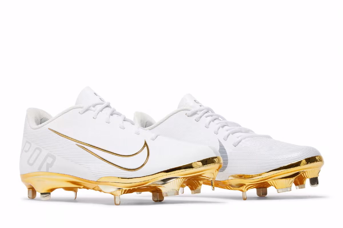 Nike Lunar Vapor Ultrafly Elite 3 White Metallic Gold, view 9
