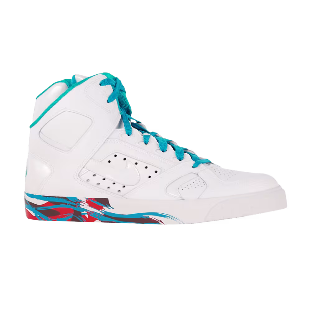 Nike Auto Flight High White Aquamarine
