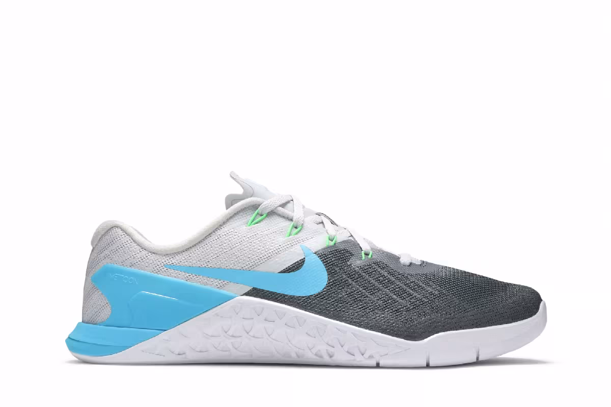 Nike Metcon 3 Pure Platinum Blue Fury, view 2