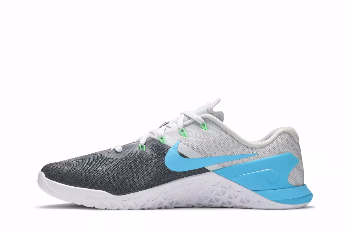 Nike Metcon 3 Pure Platinum Blue Fury, view 4