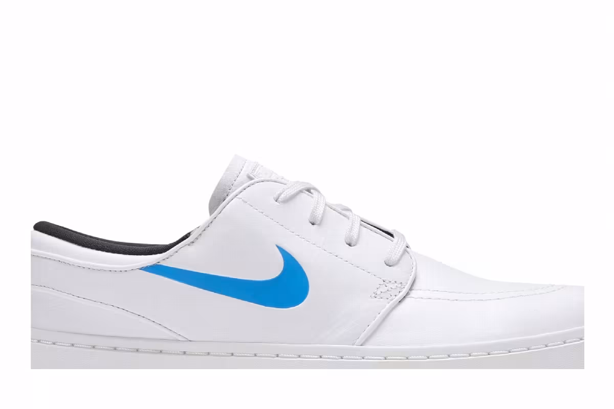 Nike Janoski Golf White University Blue, view 3