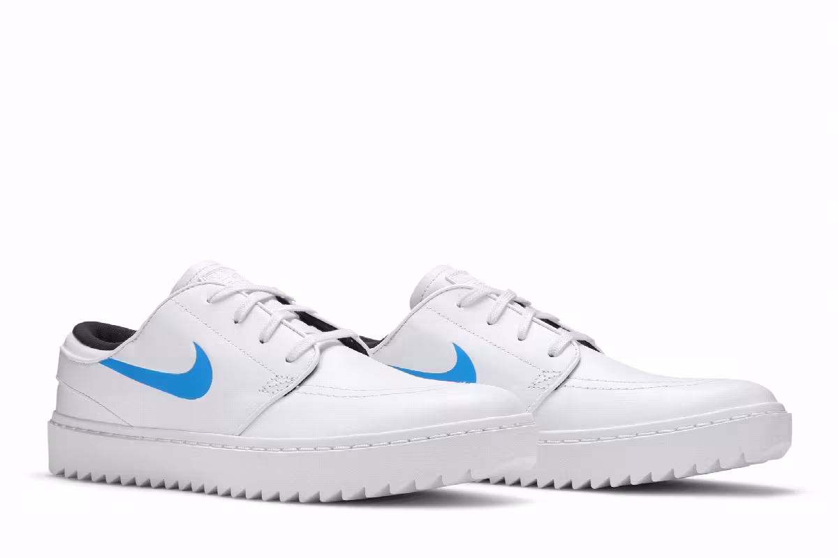 Nike Janoski Golf White University Blue, view 9