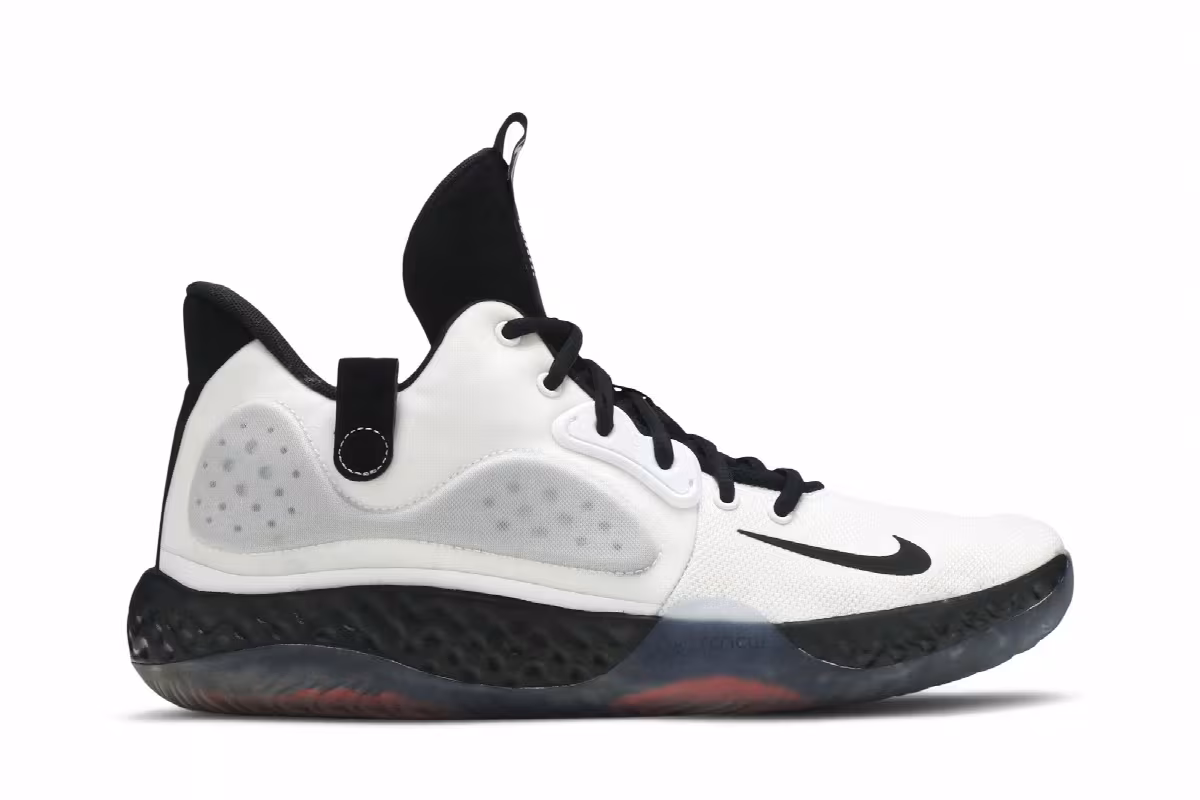 Nike KD Trey 5 7 White Black, view 2